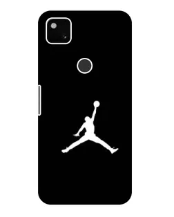 Чехол для Google Pixel 4a с картинкой «Jordan Silhouette»
