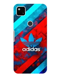 Чехол для Google Pixel 4a с картинкой «Абстракция Adidas»