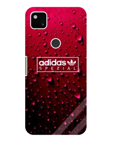 Чехол для Google Pixel 4a с картинкой «Adidas Gold Marble»