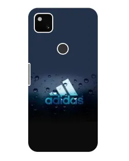 Чехол для Google Pixel 4a с картинкой «Adidas Water Drops»