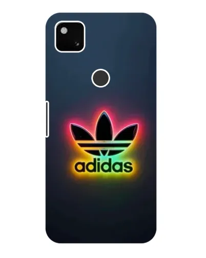 Чехол для Google Pixel 4a с картинкой «Неоновый Adidas»