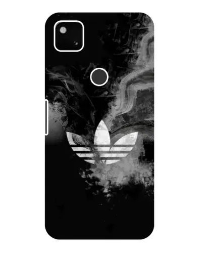 Чехол для Google Pixel 4a с картинкой «Абстрактный дым Adidas»