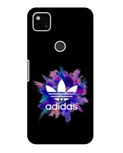 Чехол для Google Pixel 4a с картинкой «Взрыв красок Adidas»