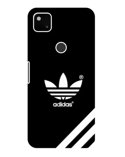 Чехол для Google Pixel 4a с картинкой «Adidas с диагональными полосами»