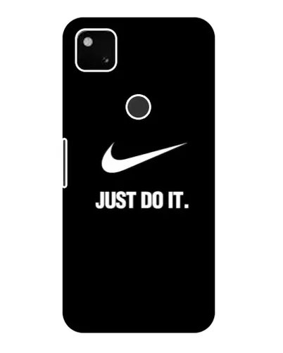 Чехол для Google Pixel 4a с картинкой «Классический принт Nike»