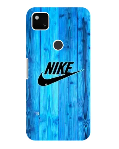 Чехол для Google Pixel 4a с картинкой «Голубое дерево Nike»