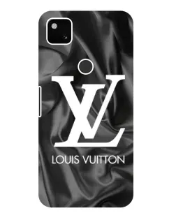 Чехол для Google Pixel 4a с картинкой «Шелковый Louis Vuitton»