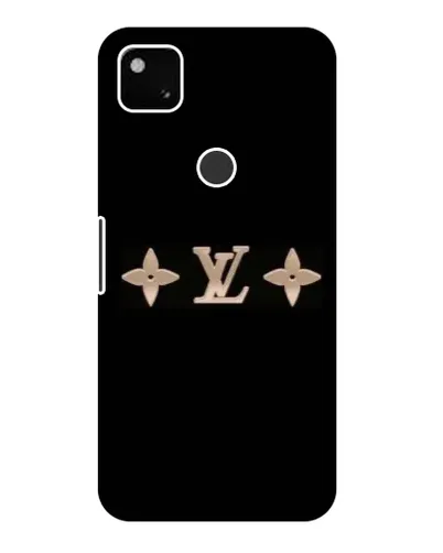 Чехол для Google Pixel 4a с картинкой «Louis Vuitton — минимализм»