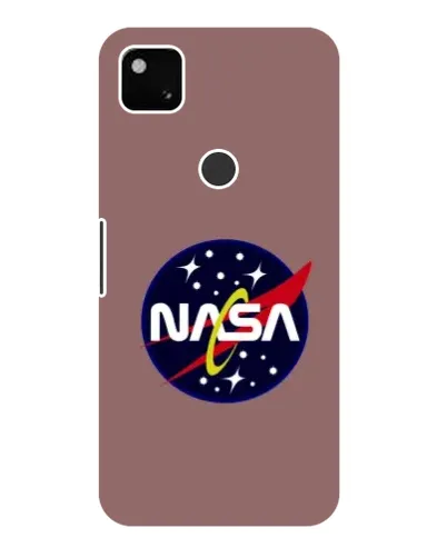 Чехол для Google Pixel 4a с картинкой «NASA — ретро космос»