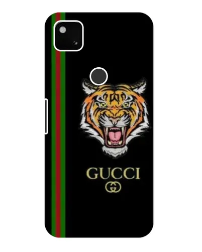 Чехол для Google Pixel 4a с картинкой «Тигр Gucci»