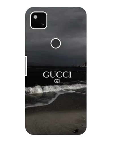 Чехол для Google Pixel 4a с картинкой «Gucci — морской прибой»