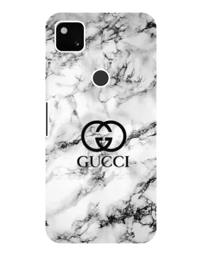 Чехол для Google Pixel 4a с картинкой «Gucci — мраморный шик»