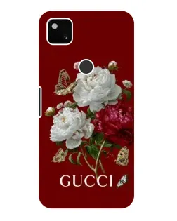 Чехол для Google Pixel 4a с картинкой «Gucci —  сад»