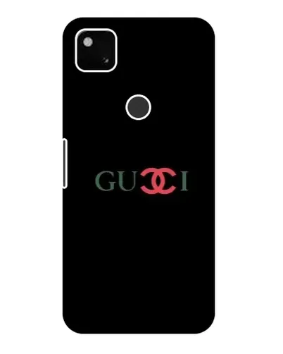 Чехол для Google Pixel 4a с картинкой «Gucci — красный градиент»