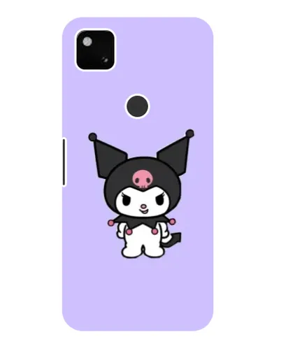 Чехол для Google Pixel 4a с картинкой «Kuromi — нежный фиолетовый»