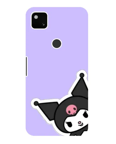 Чехол для Google Pixel 4a с картинкой «Забавная Kuromi»