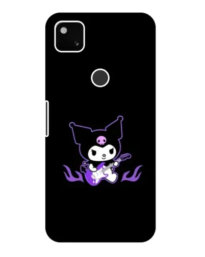 Чехол для Google Pixel 4a с картинкой «Электрическая Kuromi»