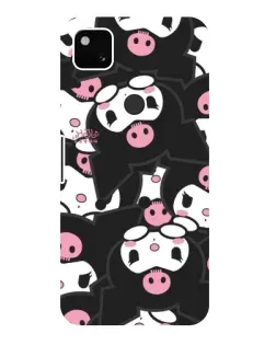 Чехол для Google Pixel 4a с картинкой «Паттерн голов Куроми»