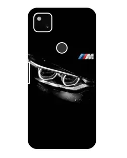 Чехол для Google Pixel 4a с картинкой «BMW — взгляд тигра»