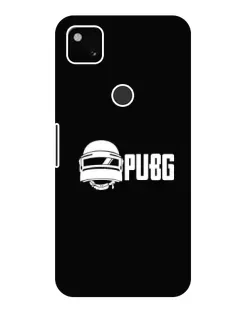 Чехол для Google Pixel 4a с картинкой «PUBG — классический лого»