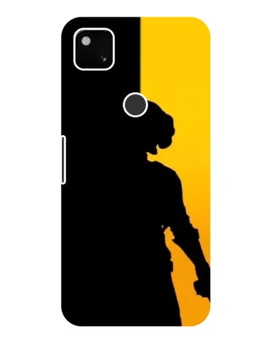 Чехол для Google Pixel 4a с картинкой «Тень воина PUBG»