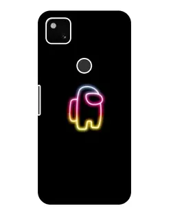 Чехол для Google Pixel 4a с картинкой «Among Us градиент»