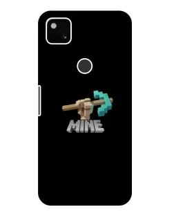 Чехол для Google Pixel 4a с картинкой «Алмазная кирка»