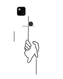 Чехол для Google Pixel 4a с картинкой «Рука держит»