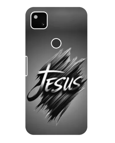 Чехол для Google Pixel 4a с картинкой «Надпись Jesus Graffiti»