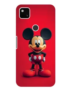 Чехол для Google Pixel 4a с картинкой «Mickey в полный рост»