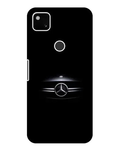 Чехол для Google Pixel 4a с картинкой «Mercedes — абстрактные линии»