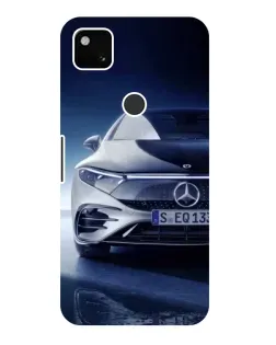 Чехол для Google Pixel 4a с картинкой «Mercedes EQ — будущее»