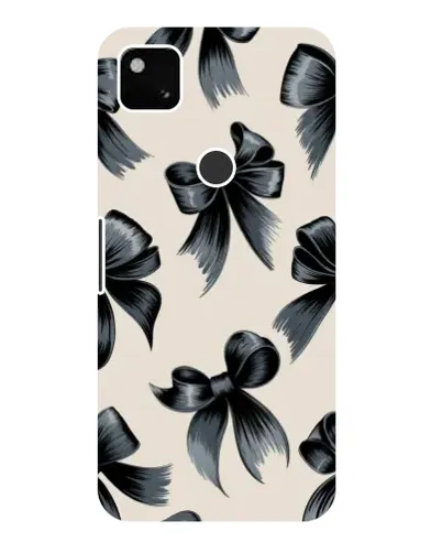 Чехол для Google Pixel 4a с картинкой «Банты Coquette»