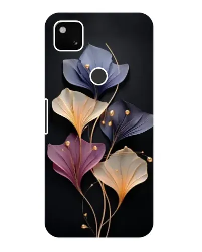 Чехол для Google Pixel 4a с картинкой «Лиловые цветы грации»