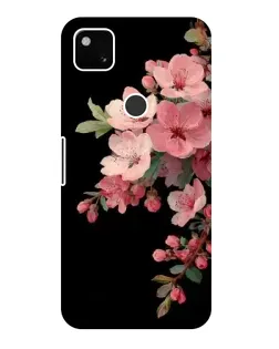 Чехол для Google Pixel 4a с картинкой «Розовая ветка сакуры»