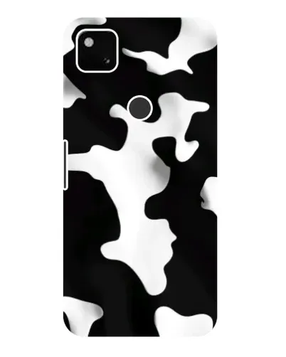 Чехол для Google Pixel 4a с картинкой «Черно-белое пятно»