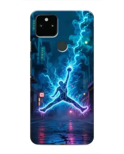 Чохол для Google Pixel 5 з картинкою «Jordan Gold Jumpman»