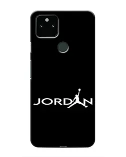 Чохол для Google Pixel 5 з картинкою «Jordan White Logo»