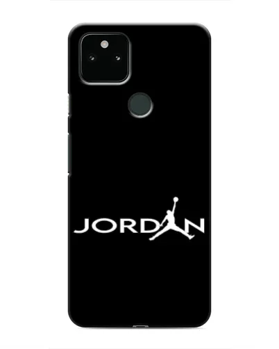 Чохол для Google Pixel 5 з картинкою «Jordan White Logo»
