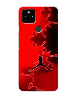 Чохол для Google Pixel 5 з картинкою «Jordan Red Smoke»