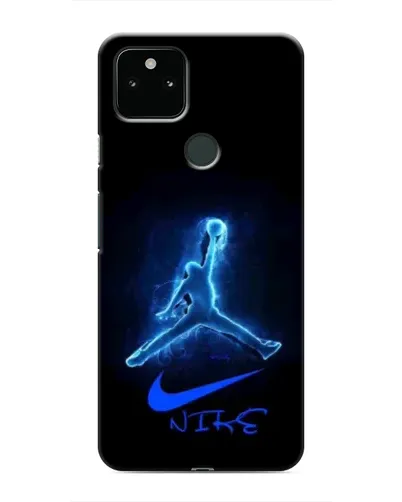 Чохол для Google Pixel 5 з картинкою «Jordan Neon Blue»