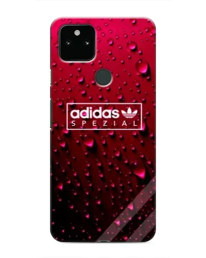 Чохол для Google Pixel 5 з картинкою «Adidas Gold Marble»