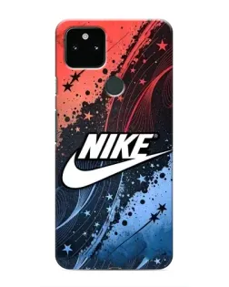 Чохол для Google Pixel 5 з картинкою «Градієнтний принт Найк»