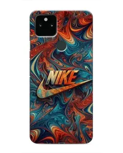 Чохол для Google Pixel 5 з картинкою «Nike в абстракції»
