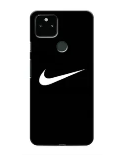 Чехол для Google Pixel 5 с картинкой «Минималистический Найк»