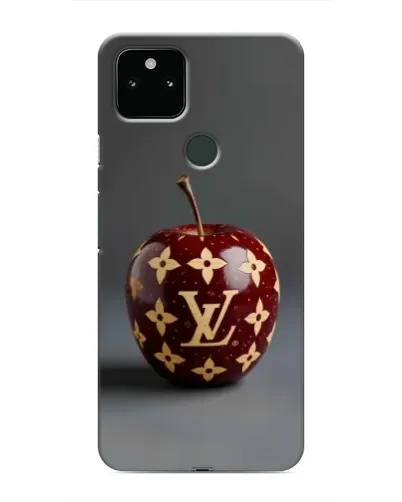 Чохол для Google Pixel 5 з картинкою «Червоне яблуко LV»