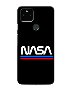 Чохол для Google Pixel 5 з картинкою «NASA — класика Red Blue»