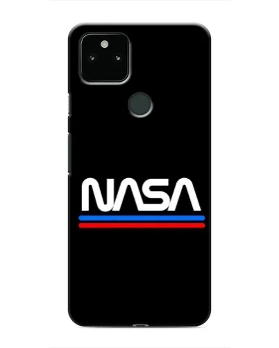Чохол для Google Pixel 5 з картинкою «NASA — класика Red Blue»