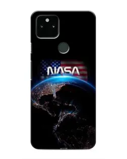 Чохол для Google Pixel 5 з картинкою «Земля з космосу NASA»