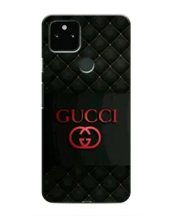 Чохол для Google Pixel 5 з картинкою «Gucci — стьобаний чорний»
